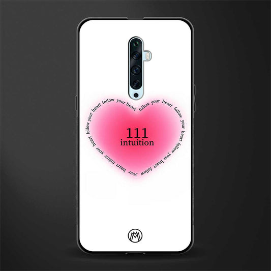 111 intuition glass case for oppo reno 2f image