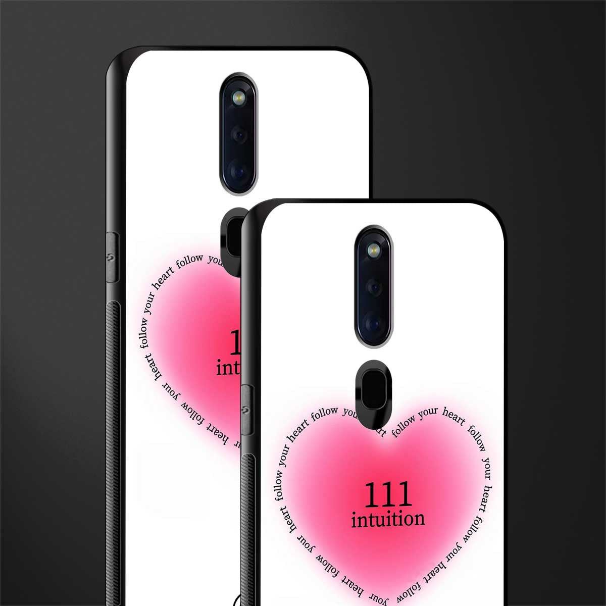 111 intuition glass case for oppo f11 pro image-2