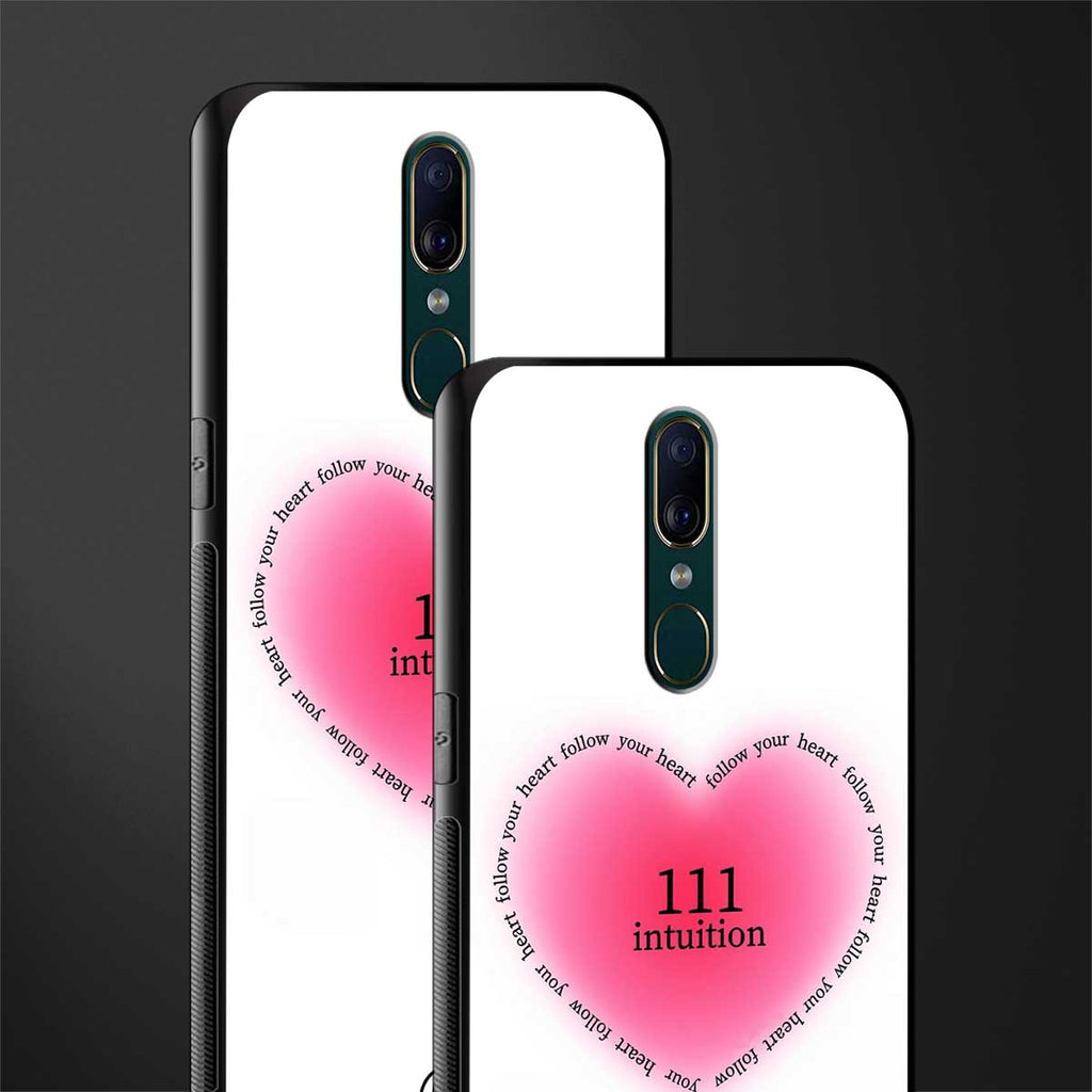 111 intuition glass case for oppo a9 image-2