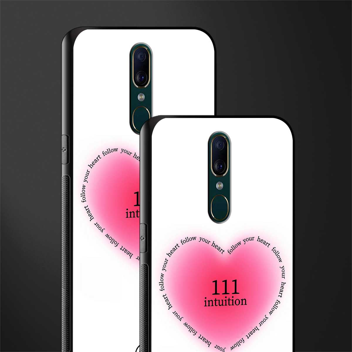 111 intuition glass case for oppo a9 image-2