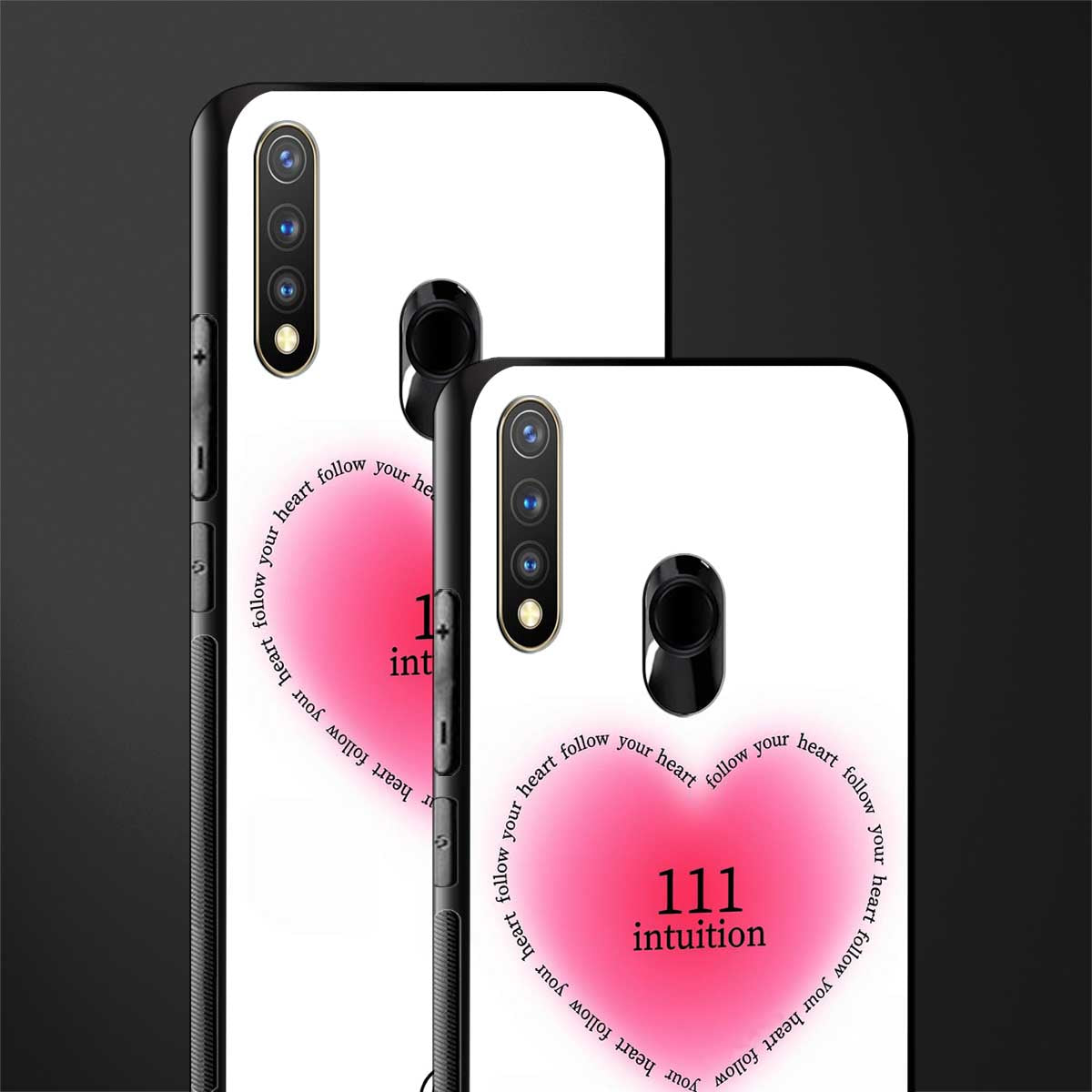 111 intuition glass case for vivo y19 image-2