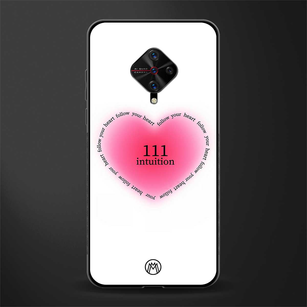 111 intuition glass case for vivo s1 pro image