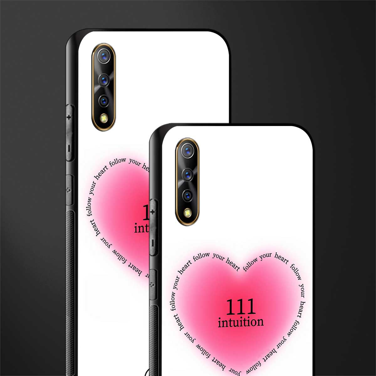 111 intuition glass case for vivo s1 image-2