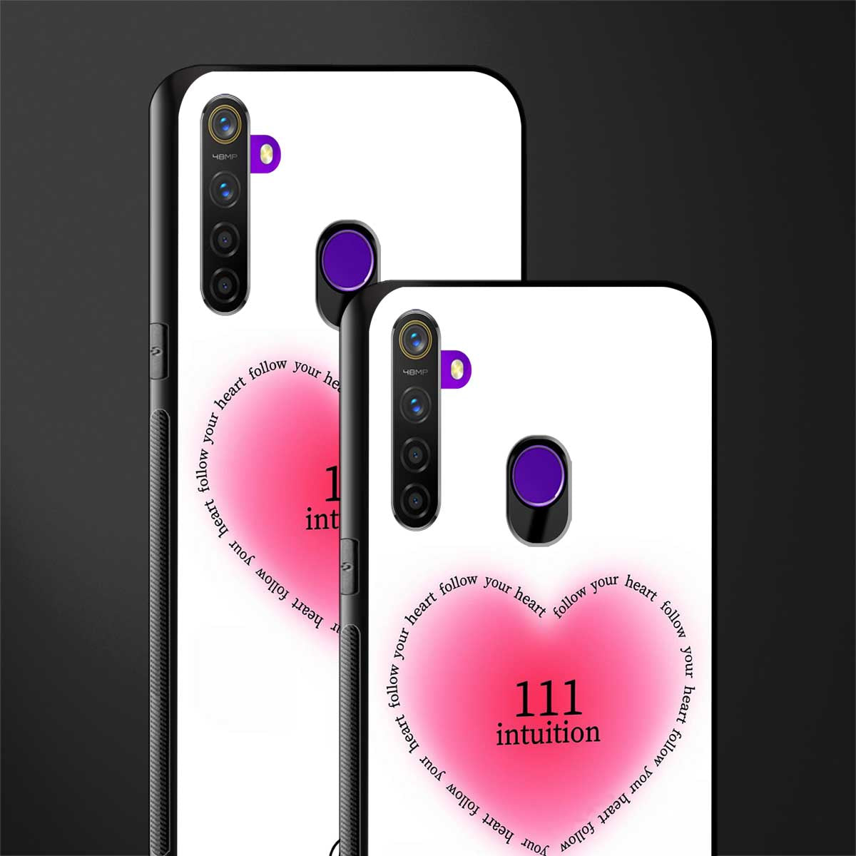 111 intuition glass case for realme 5 pro image-2