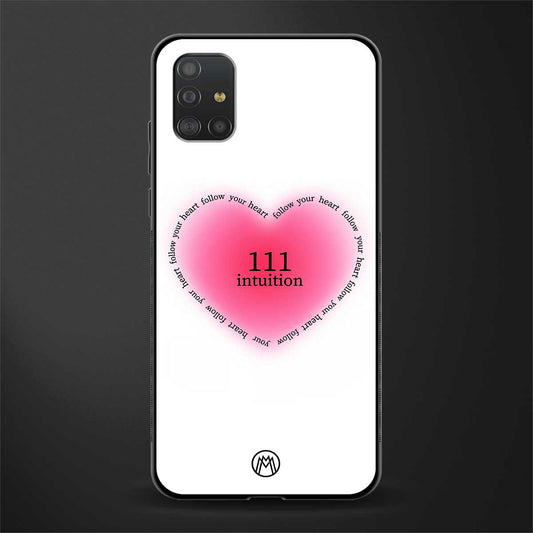 111 intuition glass case for samsung galaxy a51 image