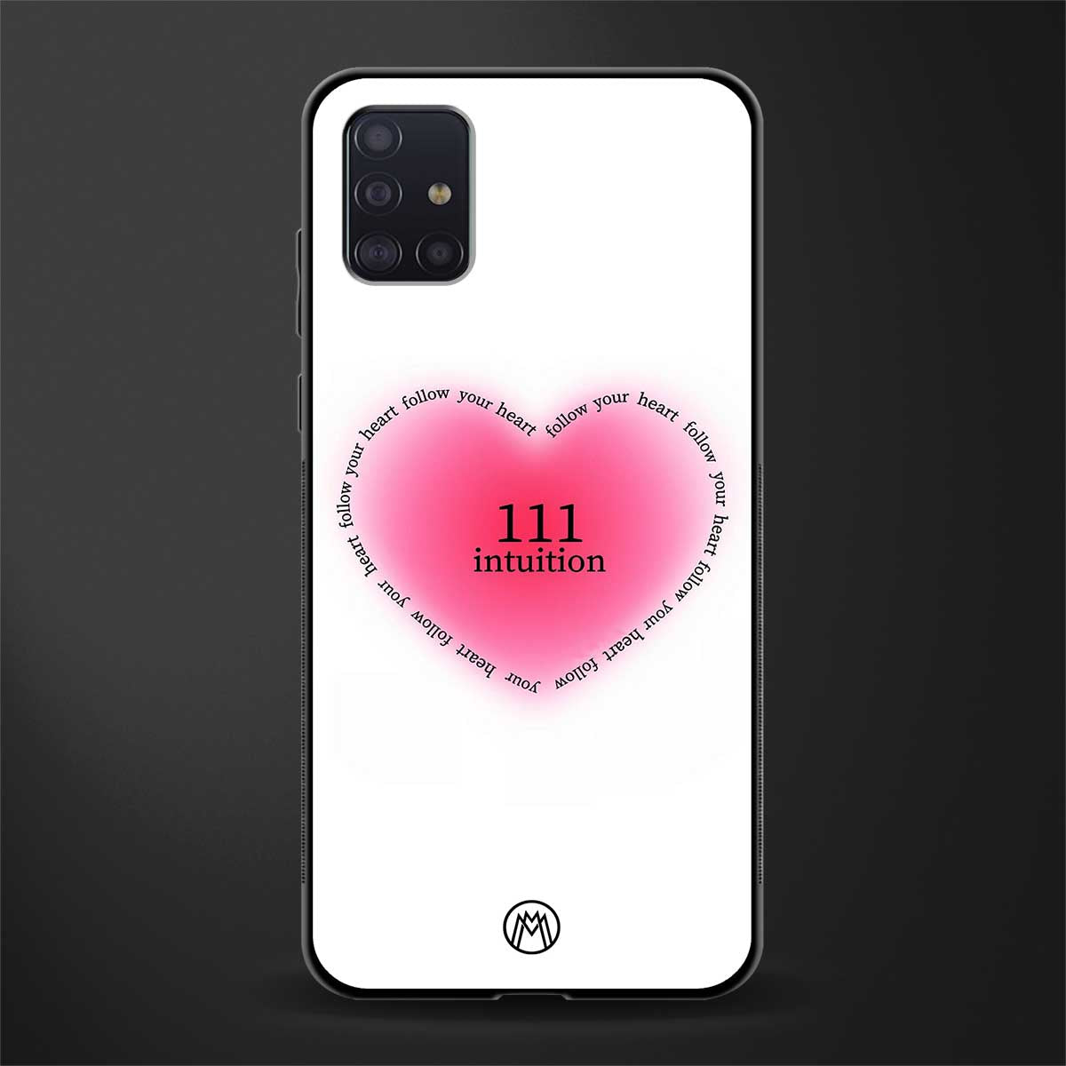 111 intuition glass case for samsung galaxy a71 image