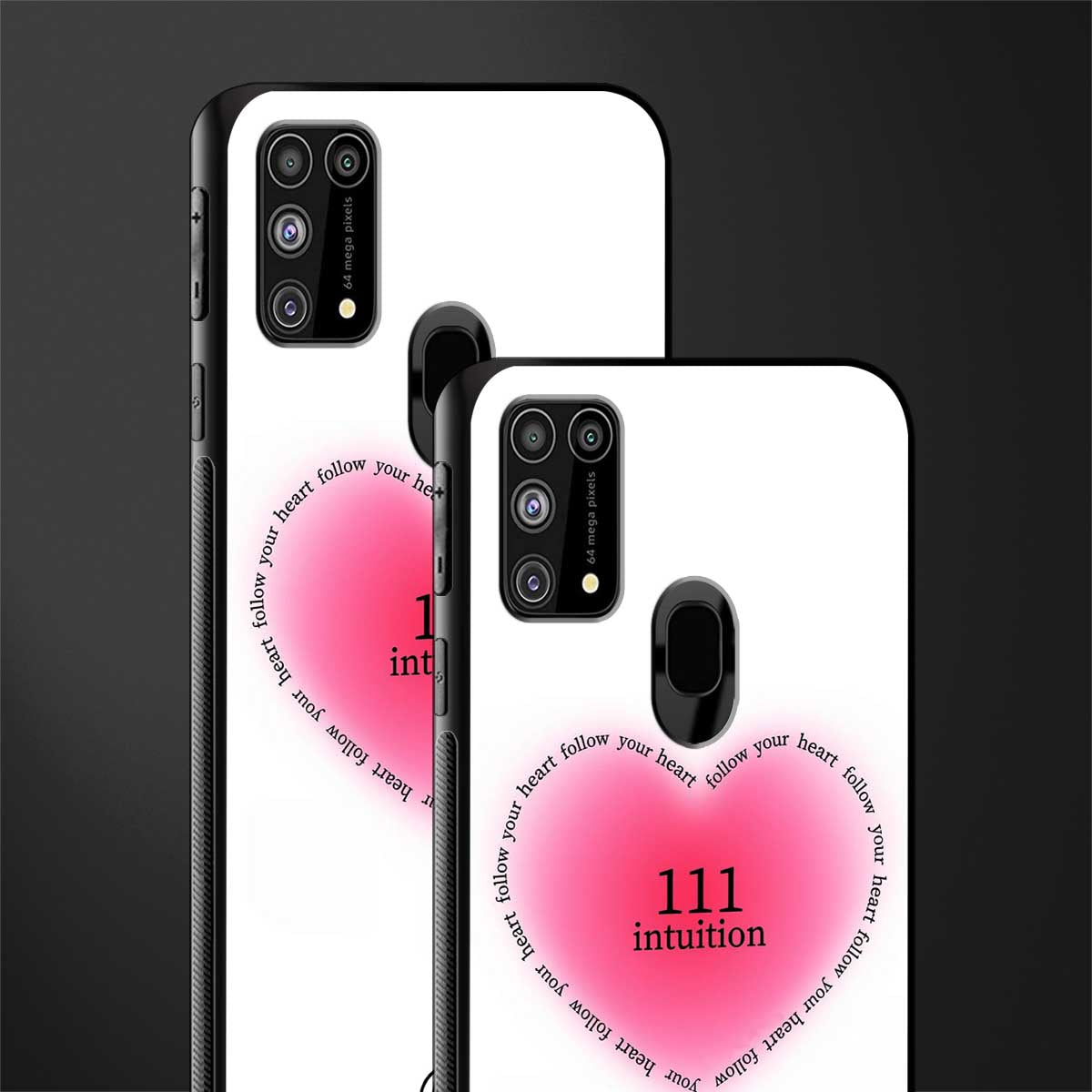 111 intuition glass case for samsung galaxy m31 image-2