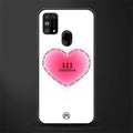 111 intuition glass case for samsung galaxy m31 prime edition image