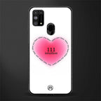 111 intuition glass case for samsung galaxy m31 prime edition image