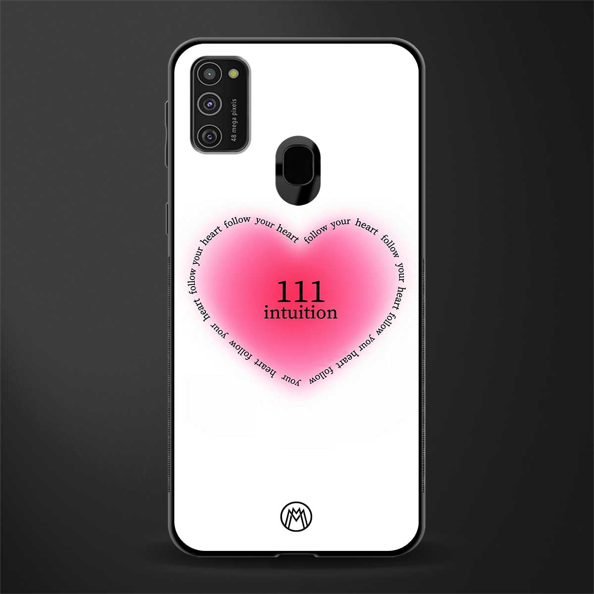 111 intuition glass case for samsung galaxy m21 image