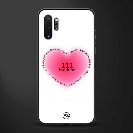 111 intuition glass case for samsung galaxy note 10 plus image