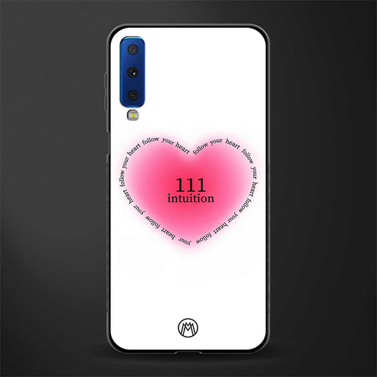 111 intuition glass case for samsung galaxy a7 2018 image