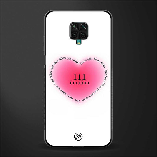 111 intuition glass case for redmi note 9 pro image