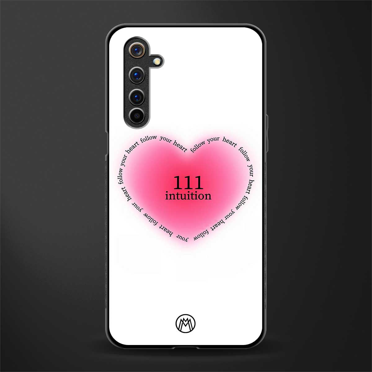 111 intuition glass case for realme 6i image