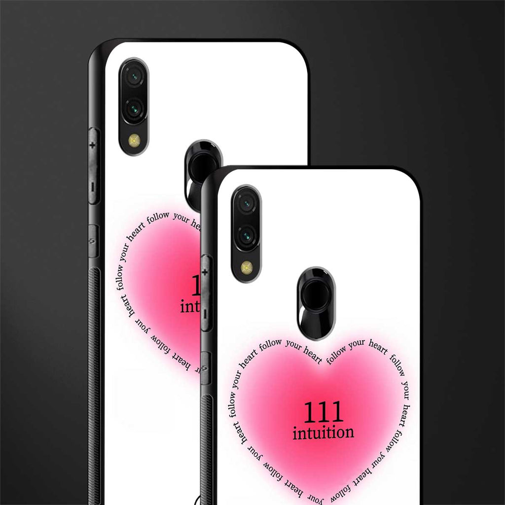 111 intuition glass case for redmi note 7s image-2