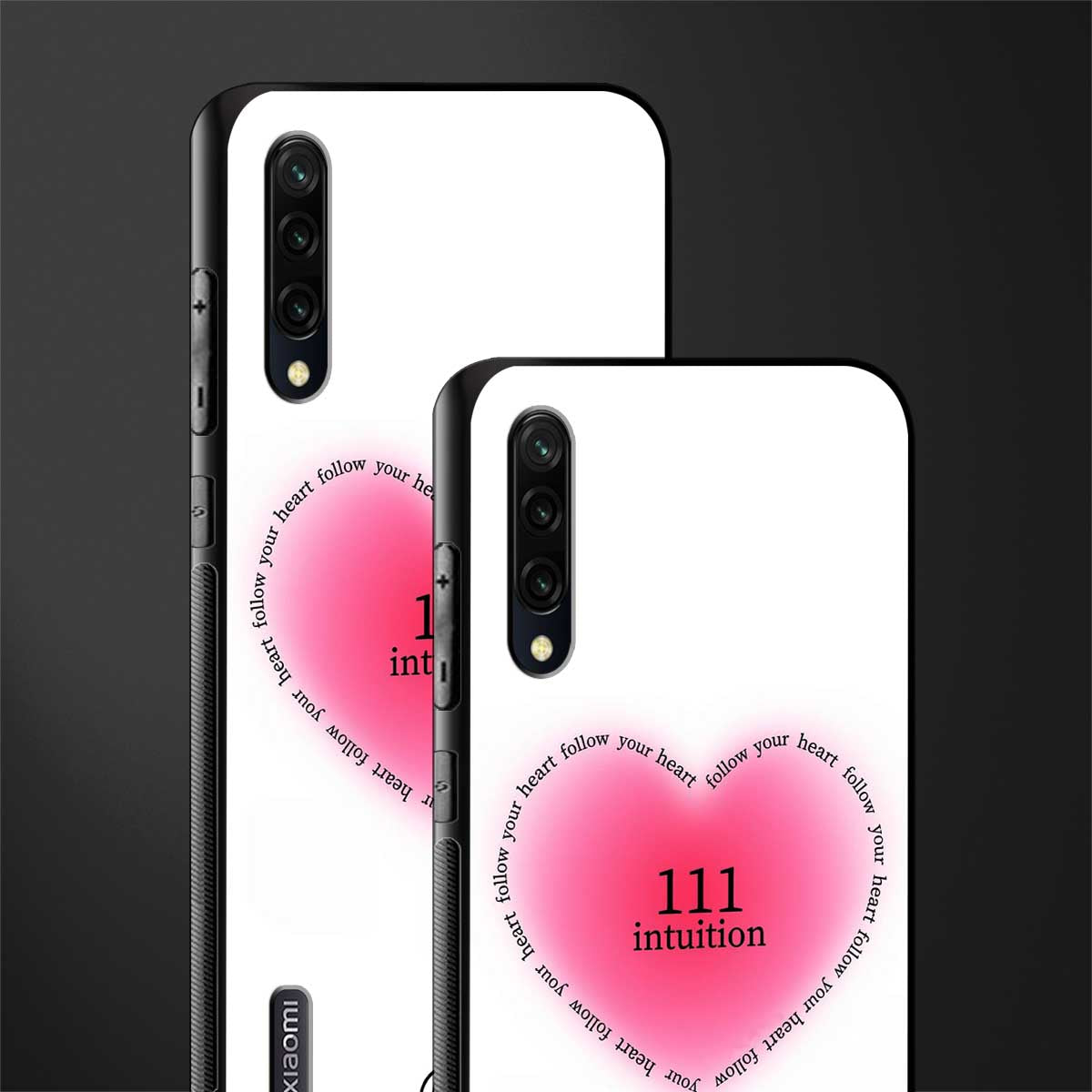 111 intuition glass case for mi a3 redmi a3 image-2