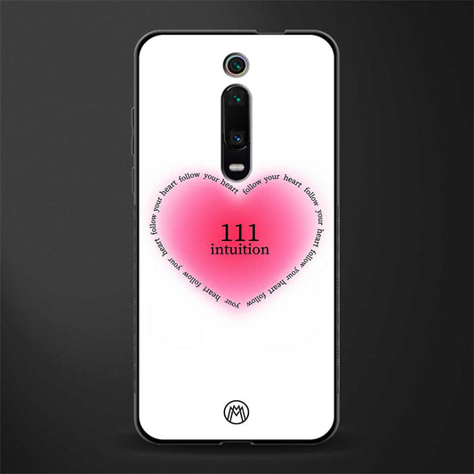 111 intuition glass case for redmi k20 image