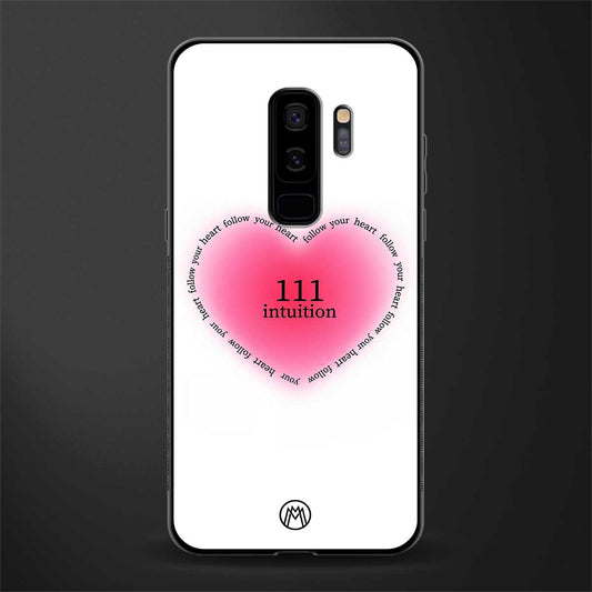 111 intuition glass case for samsung galaxy s9 plus image