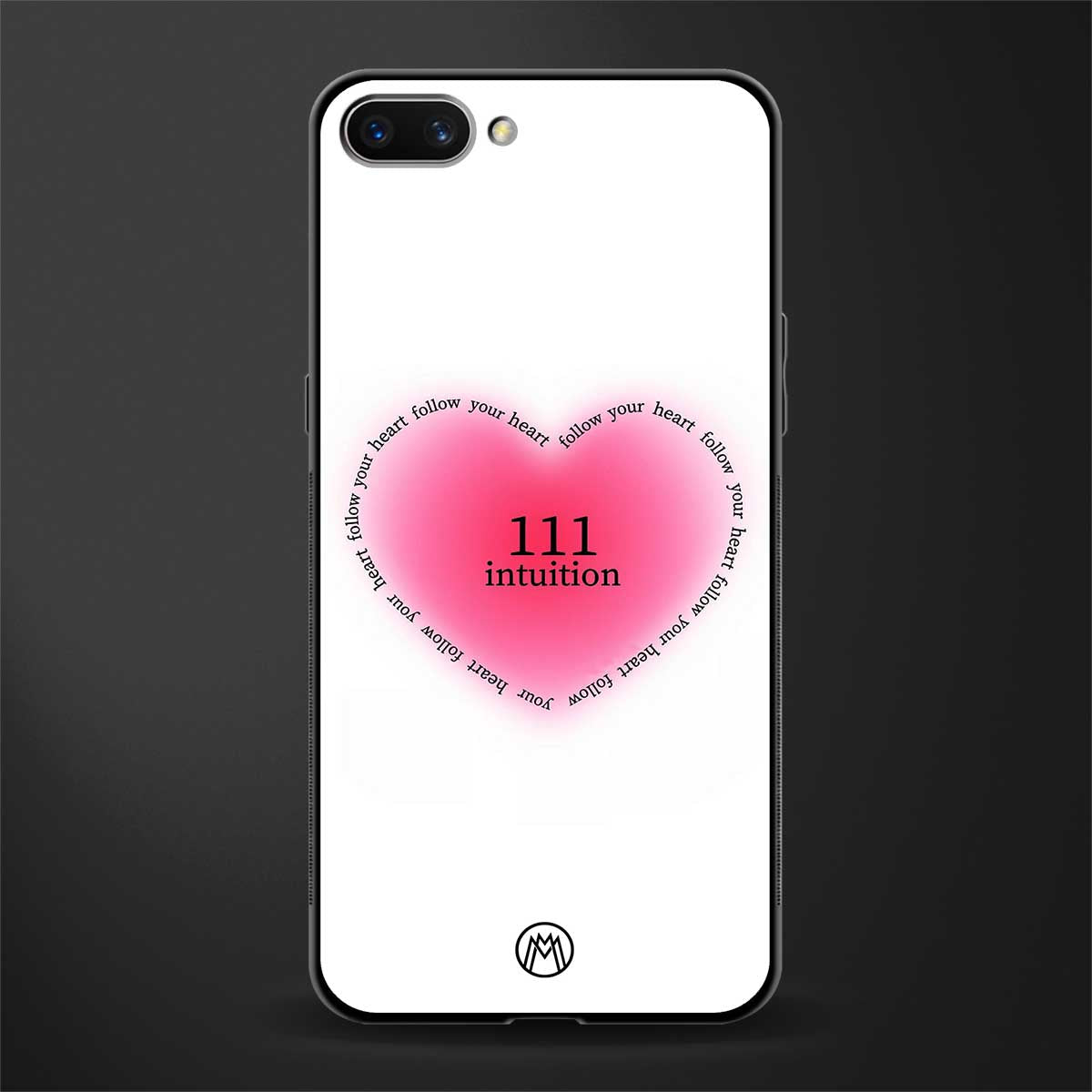 111 intuition glass case for realme c1 image