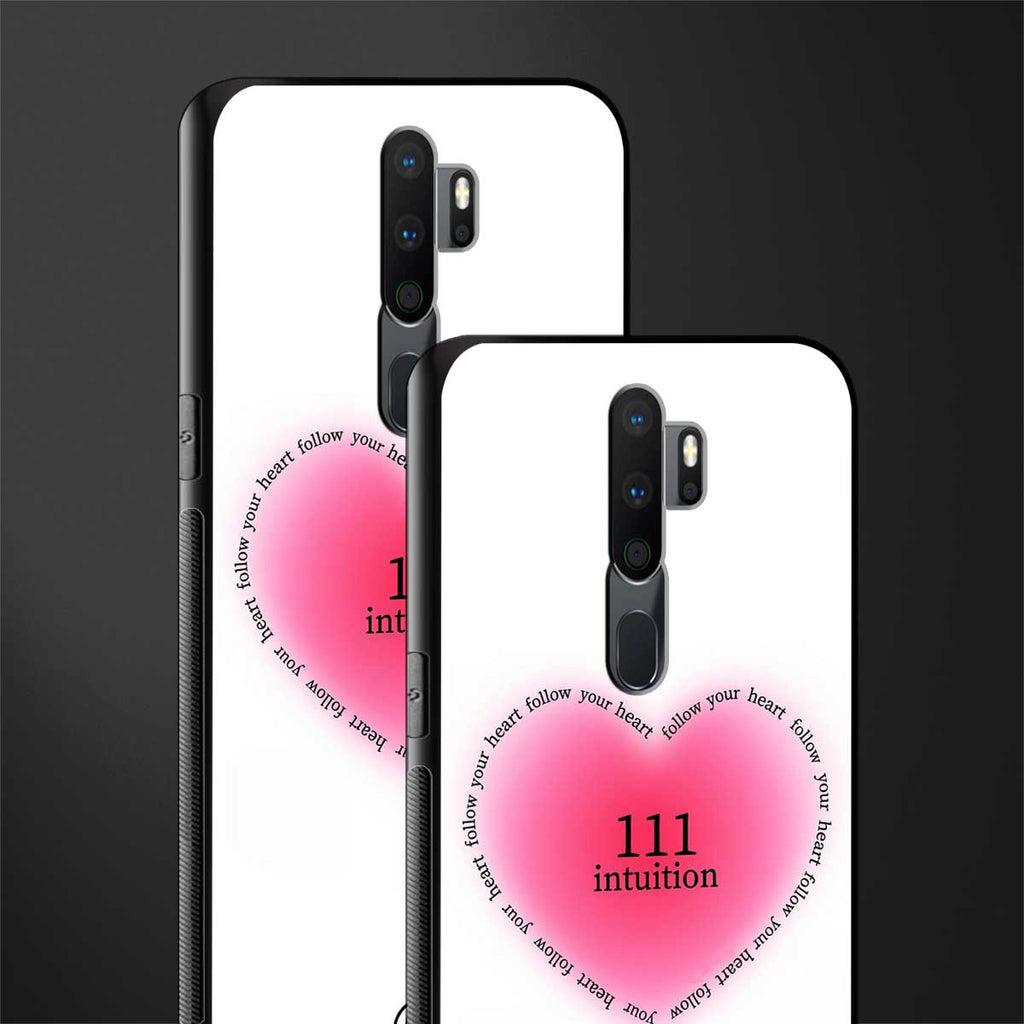 111 intuition glass case for oppo a5 2020 image-2