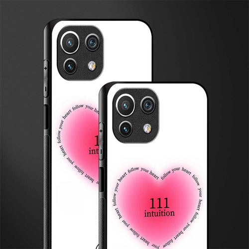 111 intuition glass case for mi 11 lite image-2