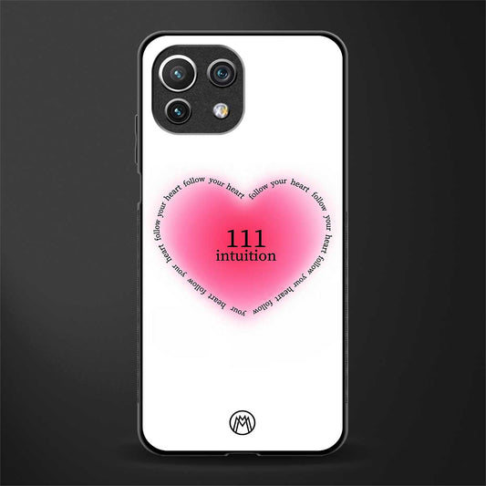 111 intuition glass case for mi 11 lite image