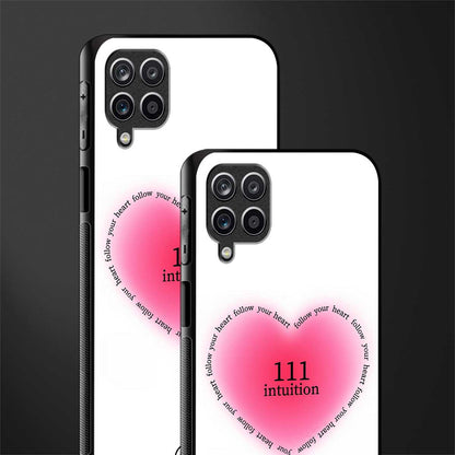 111 intuition back phone cover | glass case for samsung galaxy a22 4g