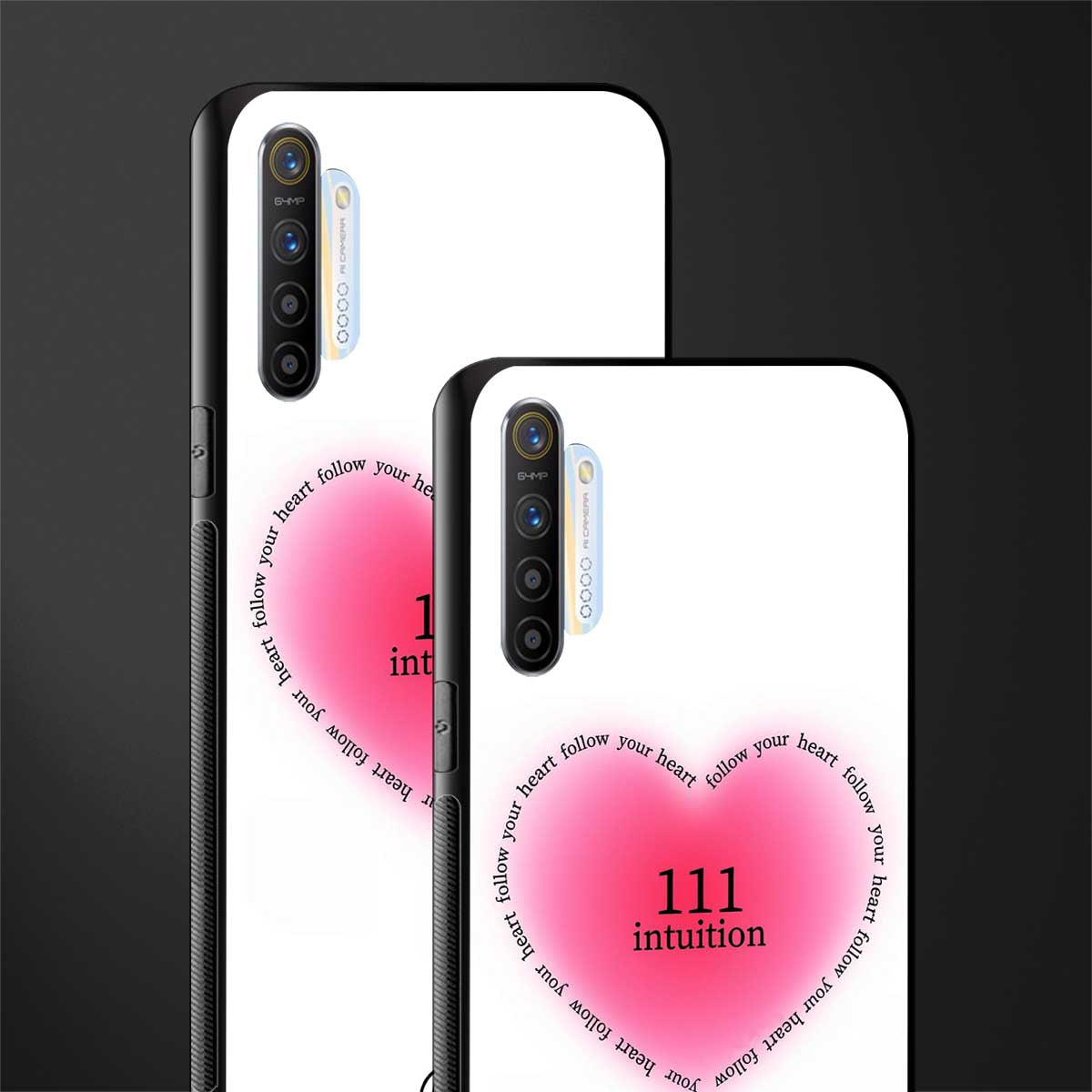 111 intuition glass case for realme x2 image-2