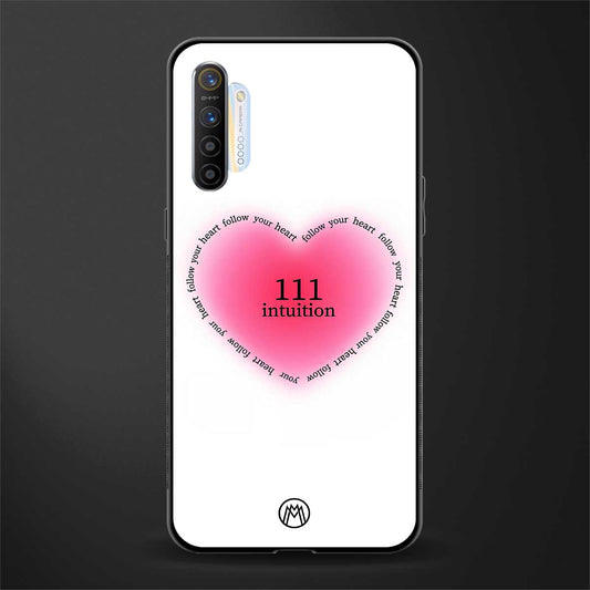 111 intuition glass case for realme x2 image
