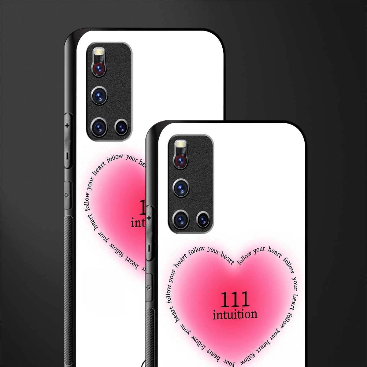 111 intuition glass case for vivo v19 image-2