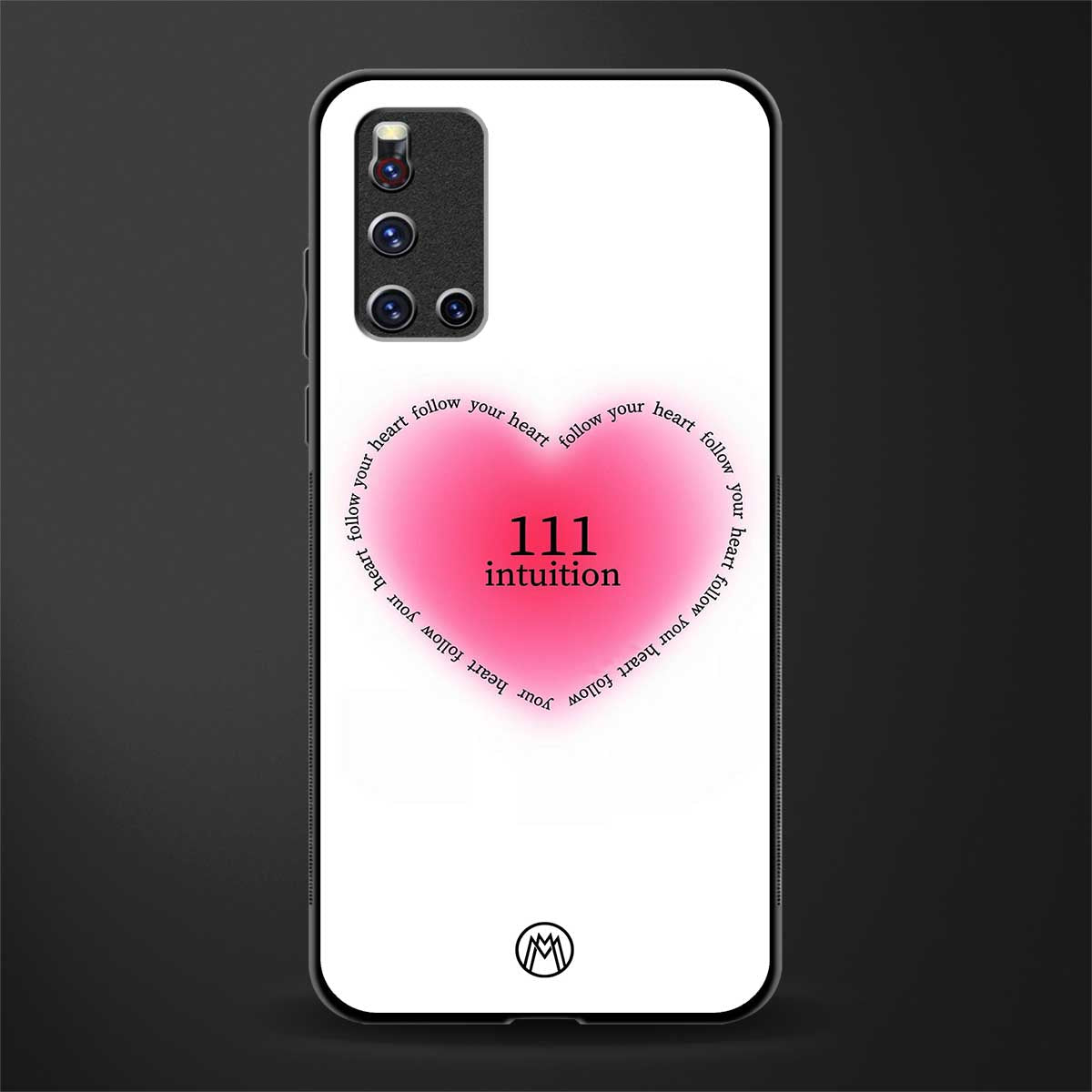 111 intuition glass case for vivo v19 image