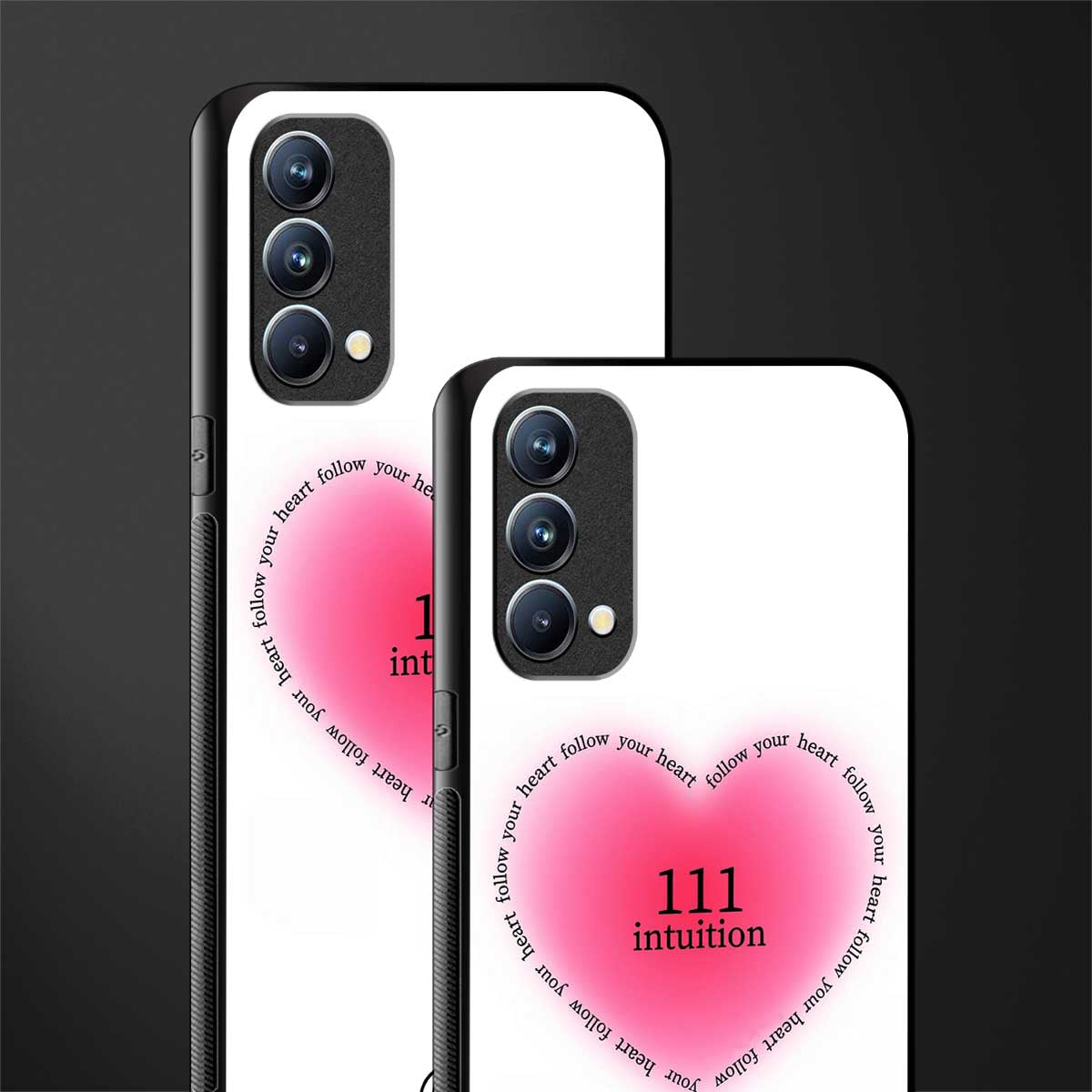 111 intuition glass case for oppo f19 image-2