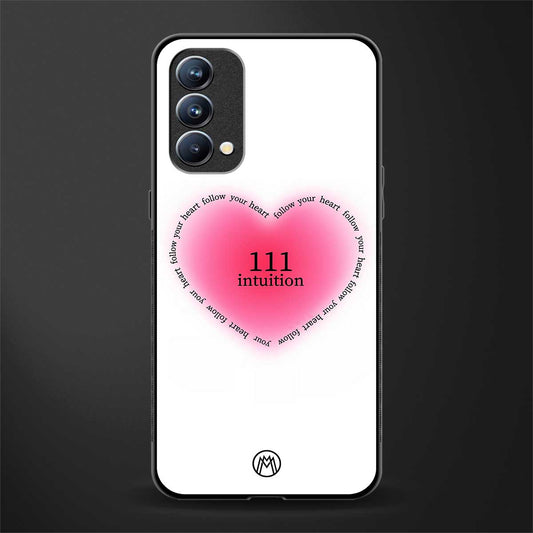 111 intuition glass case for oppo f19 image
