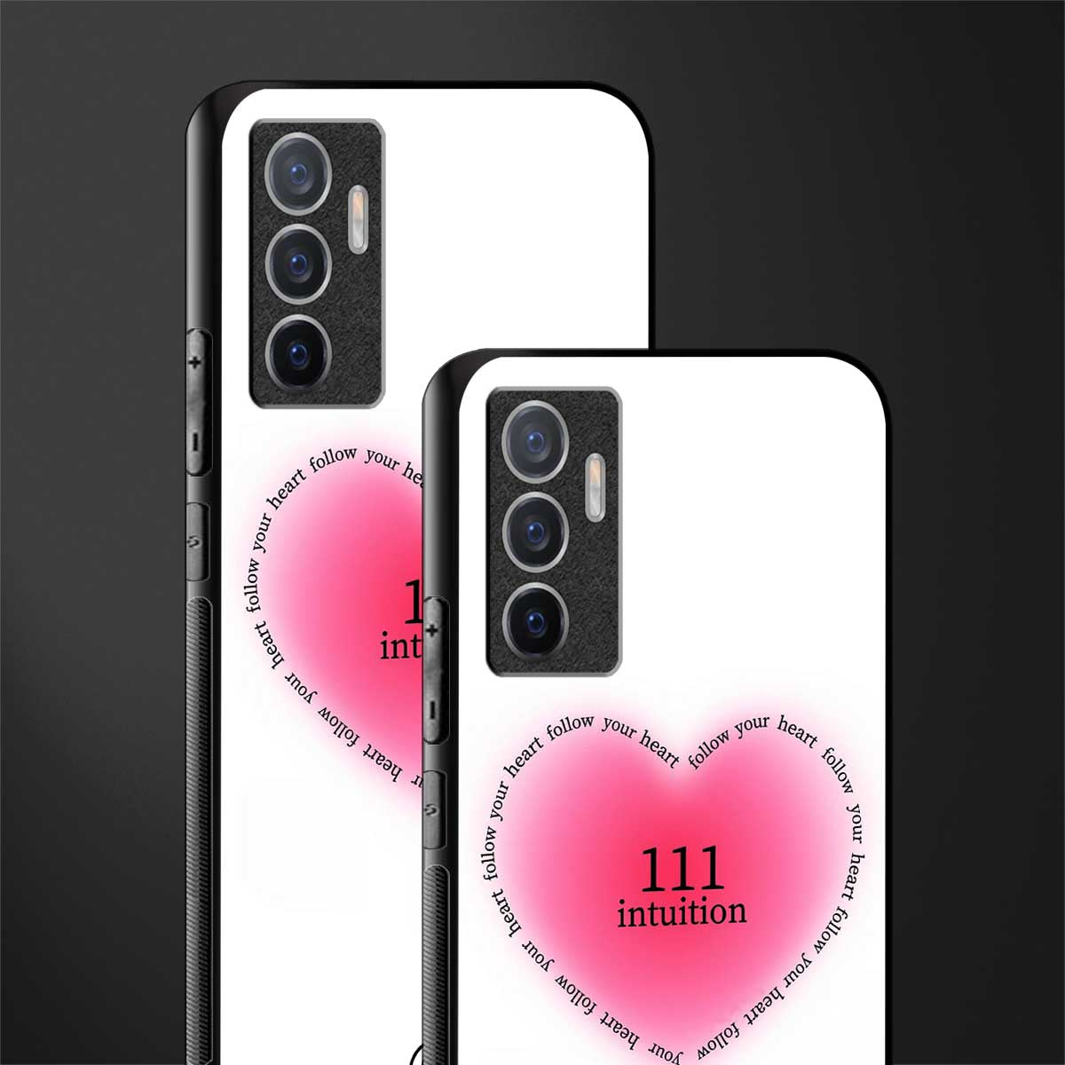111 intuition glass case for vivo v23e image-2