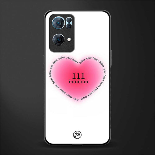 111 intuition glass case for oppo reno7 pro 5g image