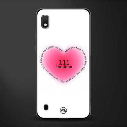 111 intuition glass case for samsung galaxy a10 image