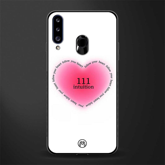 111 intuition glass case for samsung galaxy a20s image
