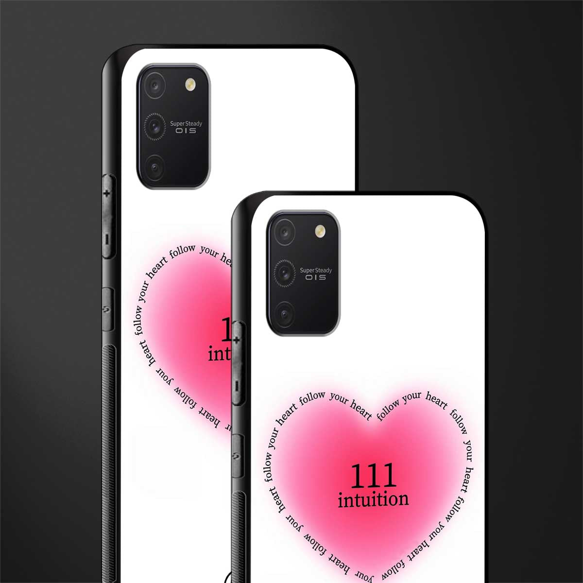 111 intuition glass case for samsung galaxy a91 image-2