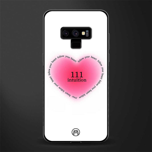 111 intuition glass case for samsung galaxy note 9 image