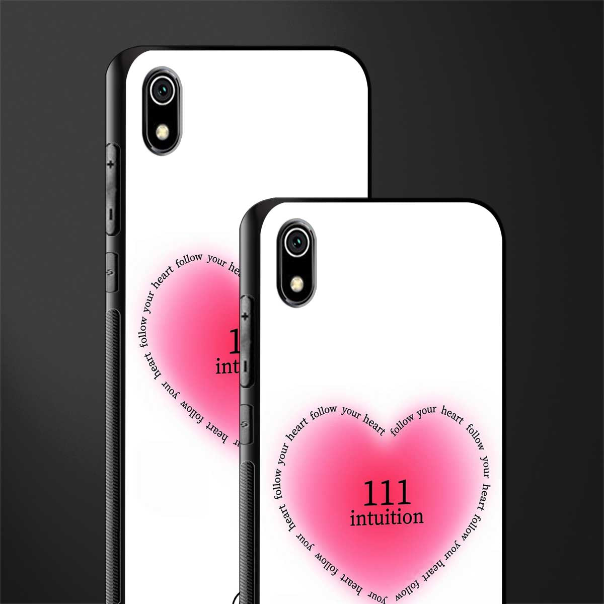 111 intuition glass case for redmi 7a image-2