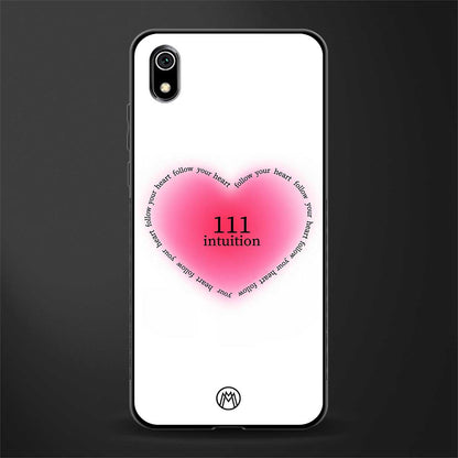 111 intuition glass case for redmi 7a image