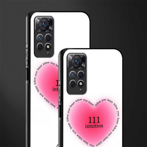 111 intuition glass case for redmi note 11 image-2