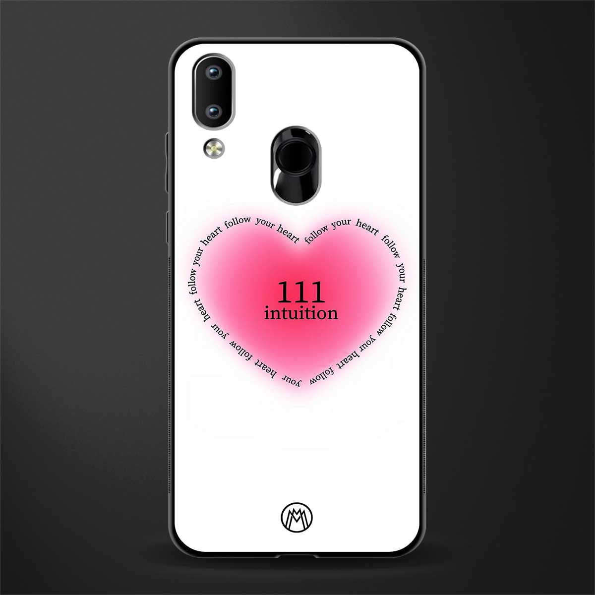 111 intuition glass case for vivo y93 image