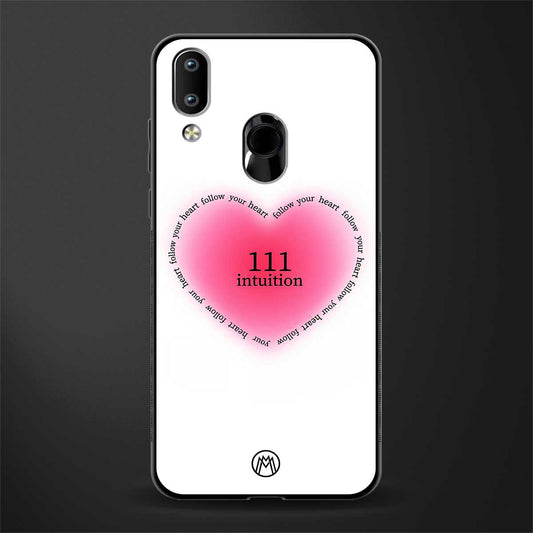 111 intuition glass case for vivo y91 image