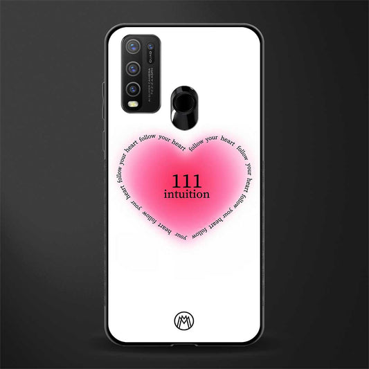 111 intuition glass case for vivo y50 image