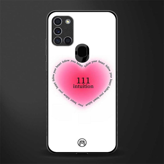111 intuition glass case for samsung galaxy a21s image