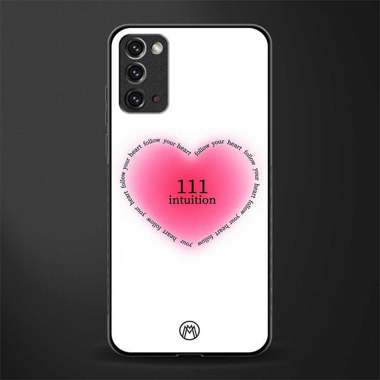 111 intuition glass case for samsung galaxy note 20 image