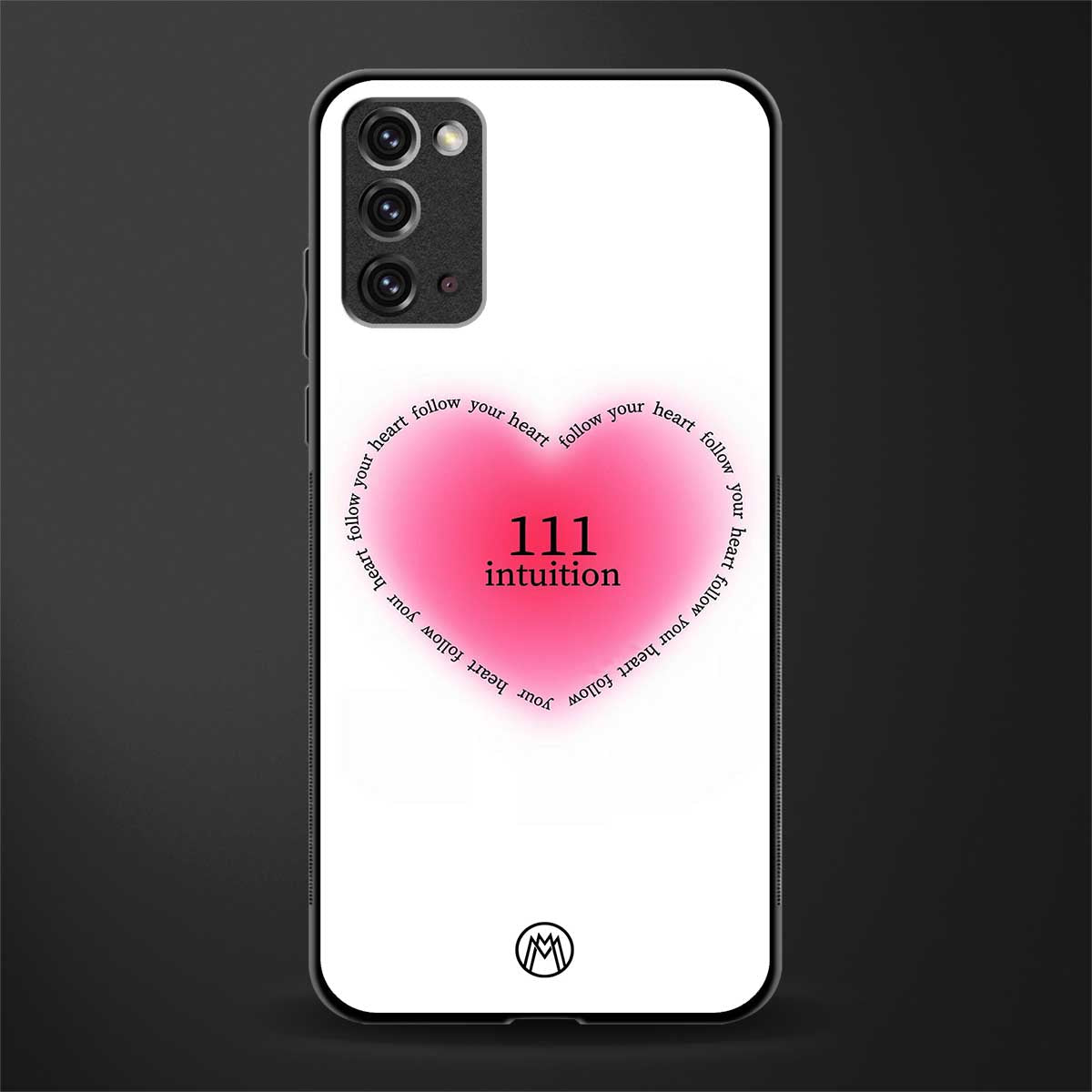 111 intuition glass case for samsung note 20 image