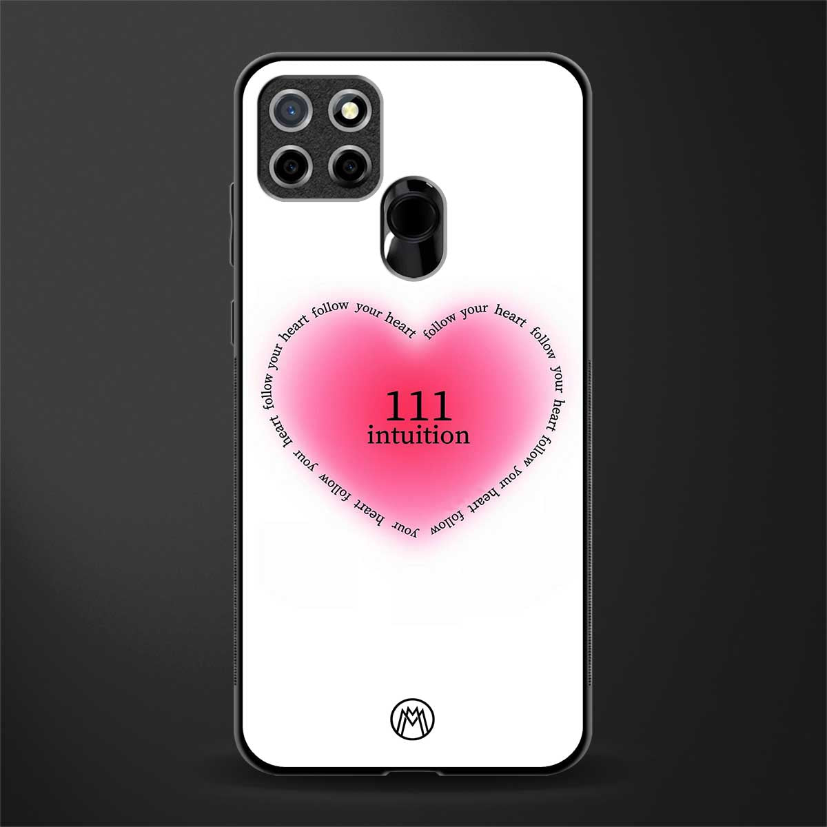 111 intuition glass case for realme narzo 20 image