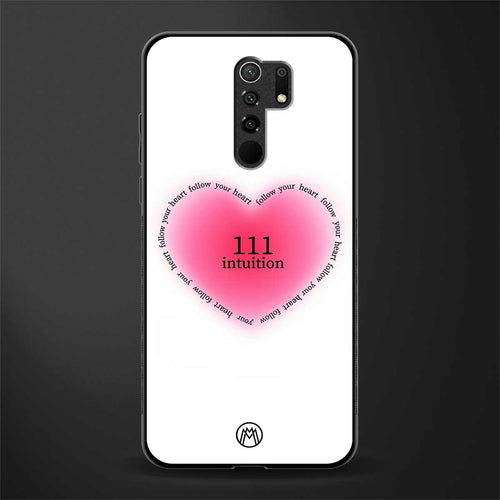 111 intuition glass case for redmi 9 prime image
